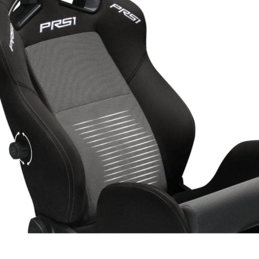 Next Level Racing PRS1 Performance Reclining Baquet Assento para Sim Racing com Suporte Lombar Reclinável e Ajustável Até 38”