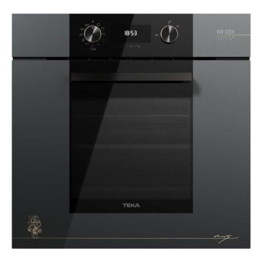 Forno Multifunções Teka HLB 84 P VG Pirolítico Hidrolítico 70L 60cm A+ LED Preto