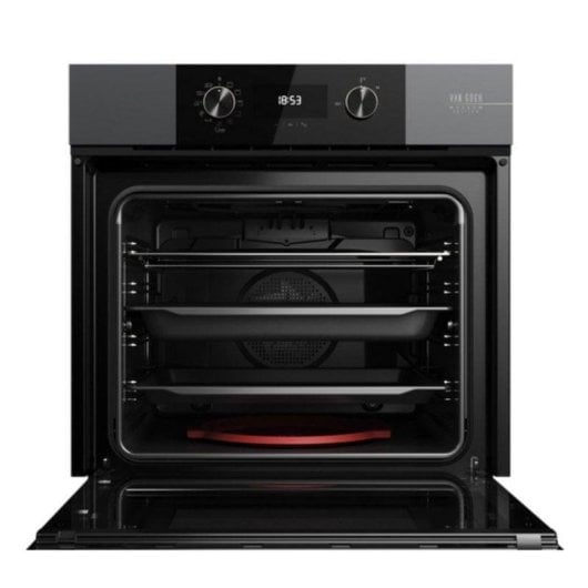 Forno Multifunções Teka HLB 84 P VG Pirolítico Hidrolítico 70L 60cm A+ LED Preto