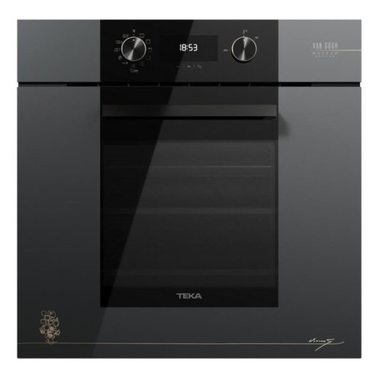 Forno Multifunções Teka HLB 84 P VG Pirolítico Hidrolítico 70L 60cm A+ LED Preto