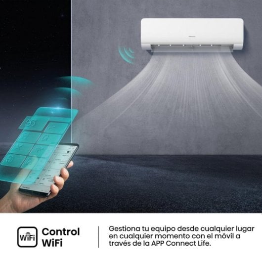 Aire acondicionado Hisense KC70BT2B Inverter 6500W WiFi A++/A+ R32 Split Silencioso