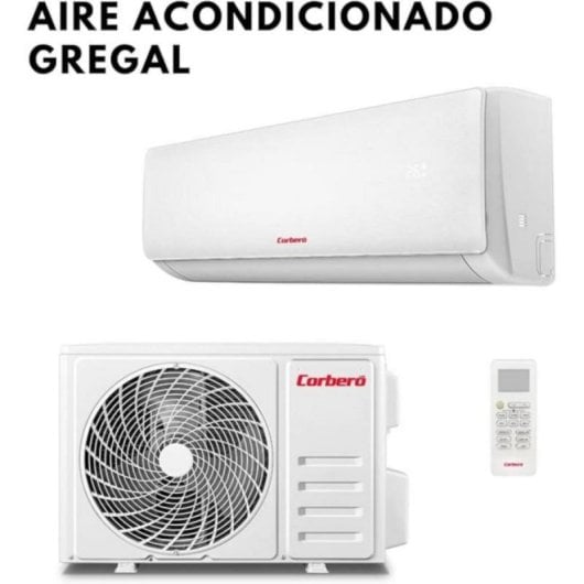 Aire acondicionado Corberó CSP09GREGAL 9000 BTU/H A++ Split Mural 21 dB Blanco