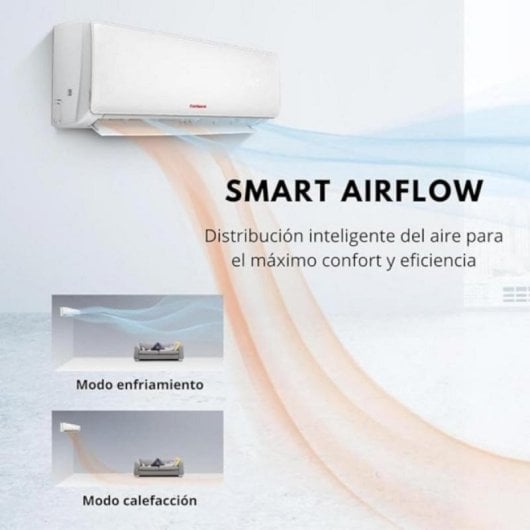 Aire acondicionado Corberó CSP09GREGAL 9000 BTU/H A++ Split Mural 21 dB Blanco