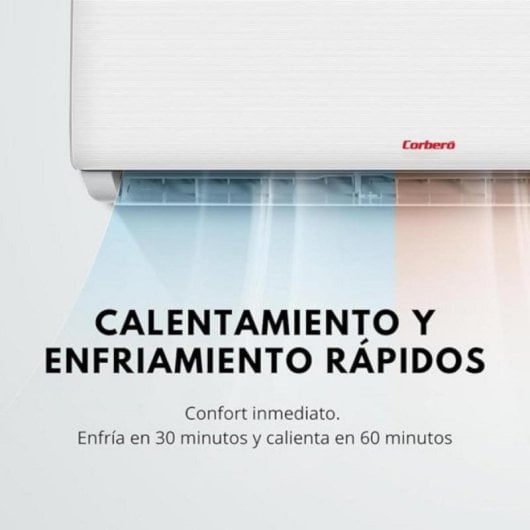 Aire acondicionado Corberó CSP09GREGAL 9000 BTU/H A++ Split Mural 21 dB Blanco