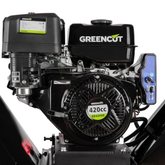 Biotrituradora Greencut GE420XE 420cc 9kW Gasolina Easy-Start Corte 120mm Remolcable