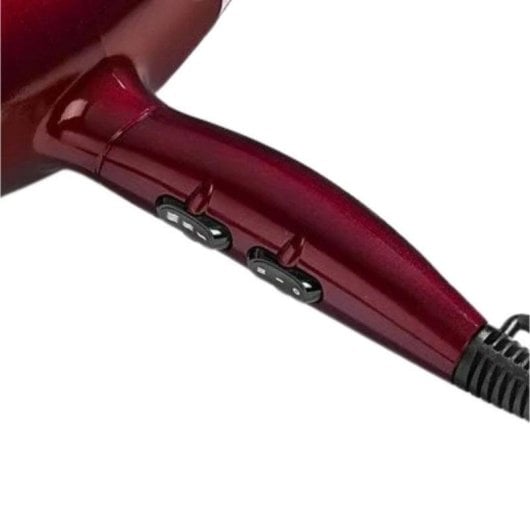 Professioneller Föhn BaByliss Inspired 5912PE 2000W 3 Temperaturstufen 2 Geschwindigkeiten Zubehör Rot