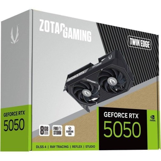 Carte Graphique Zotac GAMING RTX 5050 Twin Edge 8GB GDDR6 Reflex 2 RTX AI DLSS4