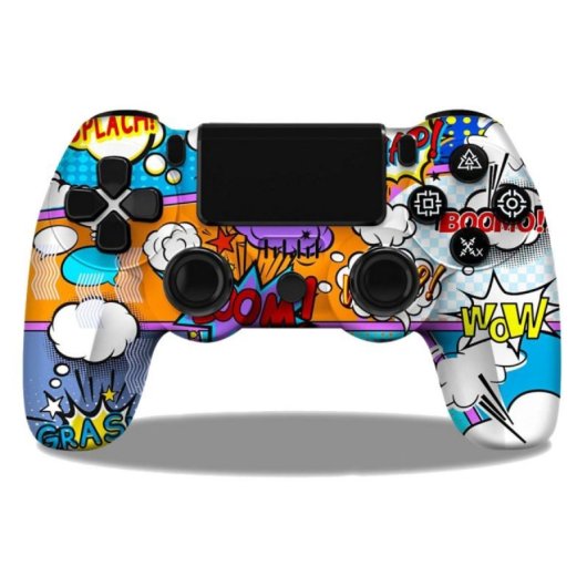 Mando Bluetooth inalámbrico Compatible PS4 Vibración Dual Batería 600mAh Antideslizante