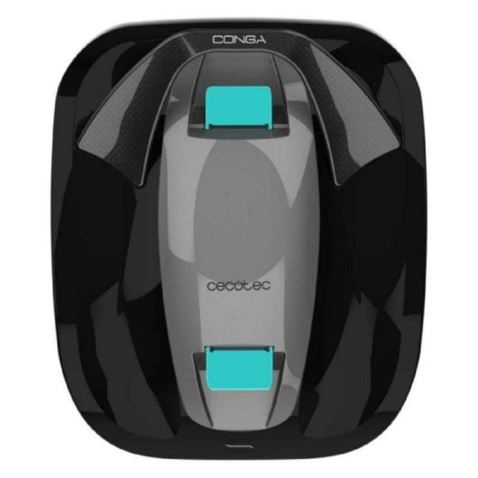 Robot limpiafondos piscina inalámbrico doble motor succión 100 l/min 100 min autonomía filtro alta eficiencia