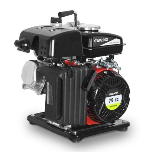Motobomba Greencut GWP200X 2,6CV 79cc Gasolina 12m³/h 18m Altura 1,6L Depósito
