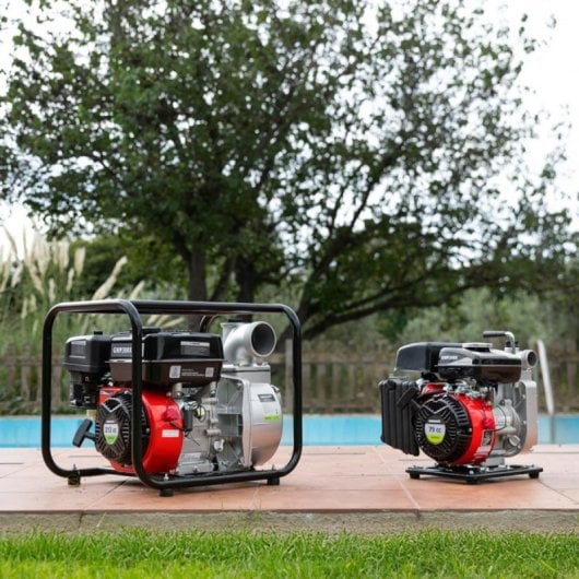 Motobomba Greencut GWP200X 2,6CV 79cc Gasolina 12m³/h 18m Altura 1,6L Depósito