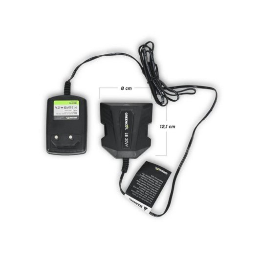 Cargador de baterías de litio Greencut CBD2015L 20V Gama 20V TECH carga rápida