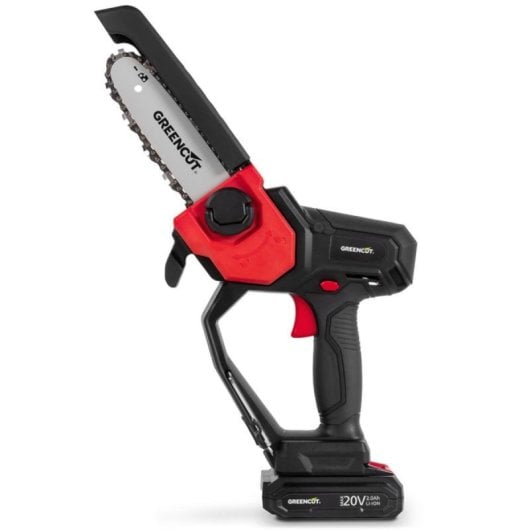 Podadora de altura telescópica GREENCUT PP200L batería litio espada 6" motor brushless