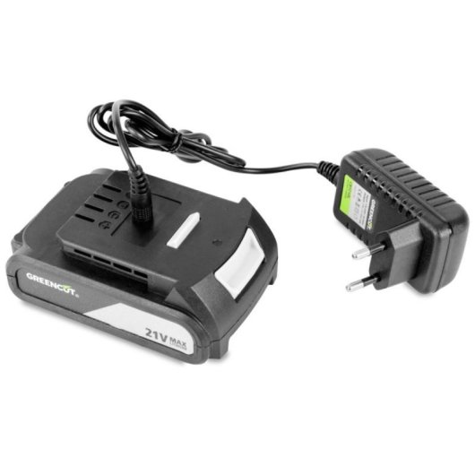 Taladro Atornillador Greencut TD210L 21V 1.3Ah 1500rpm Batería Litio Luz LED