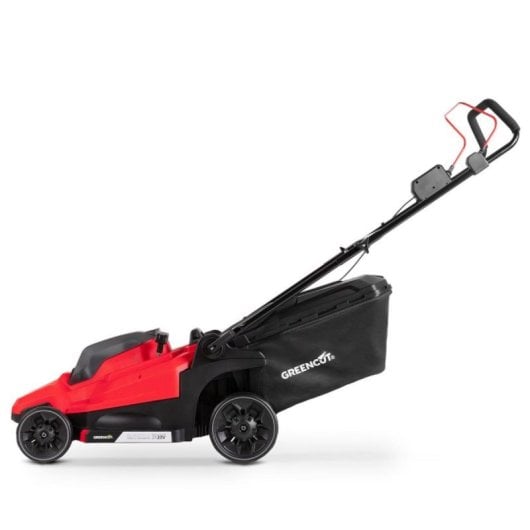 Cortacésped Greencut GLM200L-2 Batería Litio 40V 2x20V 430mm Motor Brushless 6 Alturas