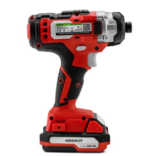 Atornillador de impacto ATD200L 20V 130Nm Velocidad Regulable Batería Litio LED