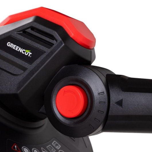 Desbrozadora Greencut GGT200L 20V Batería Litio Motor Brushless 300mm 5 Ángulos LCD