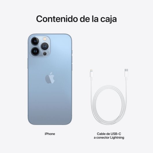 Replay Apple iPhone 13 Pro Max 256 GB Blau Sierra Libre Generalüberholt