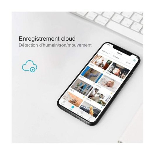 Blurams A10C Home Pro HD 131° Nachtsicht Gesichtserkennung Alexa IP-Kamera