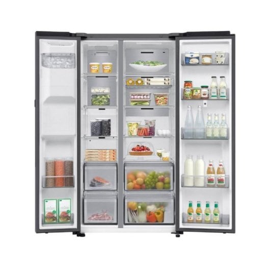 Samsung RS90F66BETEF Frigorífico Americano 614L No Frost AI Energy Agua y Hielo SmartThings Inox E