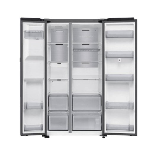 Samsung RS90F66BETEF Frigorífico Americano 614L No Frost AI Energy Agua y Hielo SmartThings Inox E