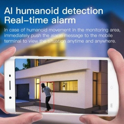 Cámara de seguridad DIYTECH DIY-S65Q-X5 Zoom óptico 5X, 5MP, visión nocturna y seguimiento automático