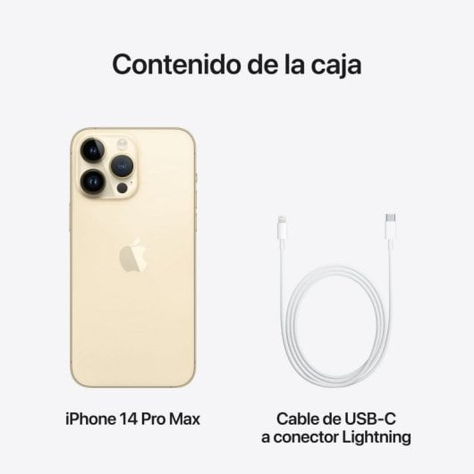 Replay Apple iPhone 14 Pro Max 128GB Oro Libre Refurbished