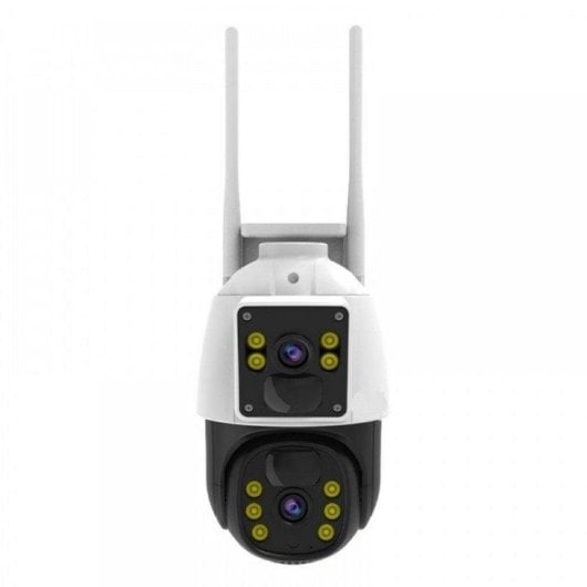 Caméra de surveillance DIYTECH 4G DIY-G66DR 2K Vision Nocturne Extérieure IA Panneau Solaire