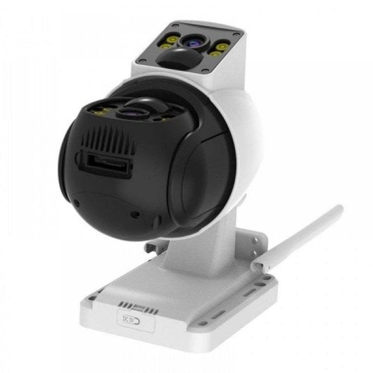 Caméra de surveillance DIYTECH 4G DIY-G66DR 2K Vision Nocturne Extérieure IA Panneau Solaire