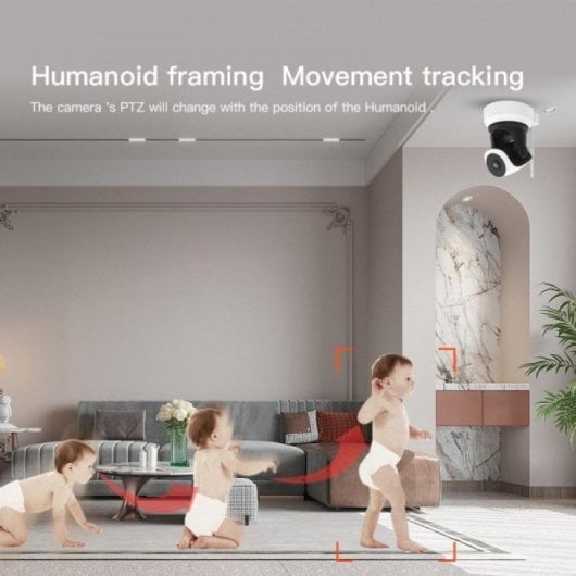DIYTECH C7PRO-24S WiFi HD IP-Kamera für den Innenbereich, Bewegungssensor, Nachtsicht