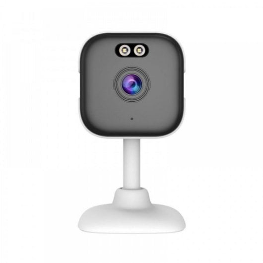 Telecamera di sicurezza DIYTECH Dual WiFi da 2 MP, visione notturna da 8 m, intelligenza artificiale, audio bidirezionale