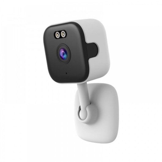 Telecamera di sicurezza DIYTECH Dual WiFi da 2 MP, visione notturna da 8 m, intelligenza artificiale, audio bidirezionale