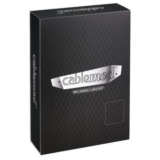 Kit de cables CableMod PRO ModMesh RT blanco compatible ASUS/Seasonic/Phanteks, premium combs