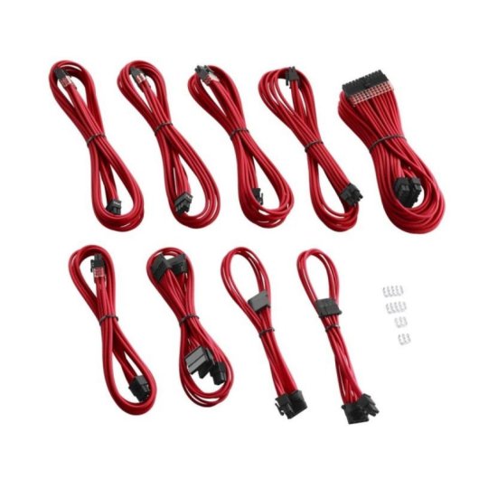 Kit de Câbles CableMod PRO ModMesh RT Rouge pour ASUS/Seasonic