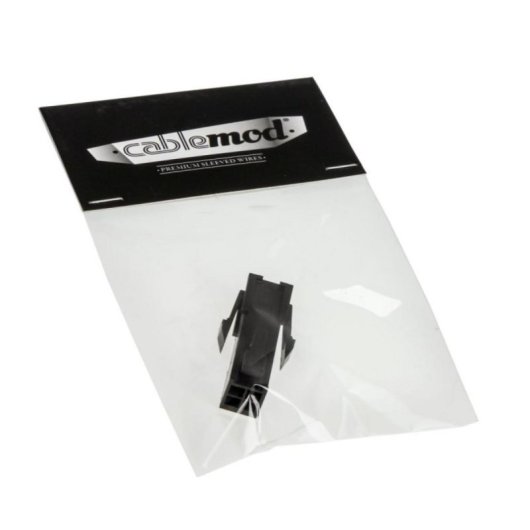 Connecteur CableMod CM-CON-4ATX-R Pack 4-Pin ATX12V Noir Silicone 2 pièces