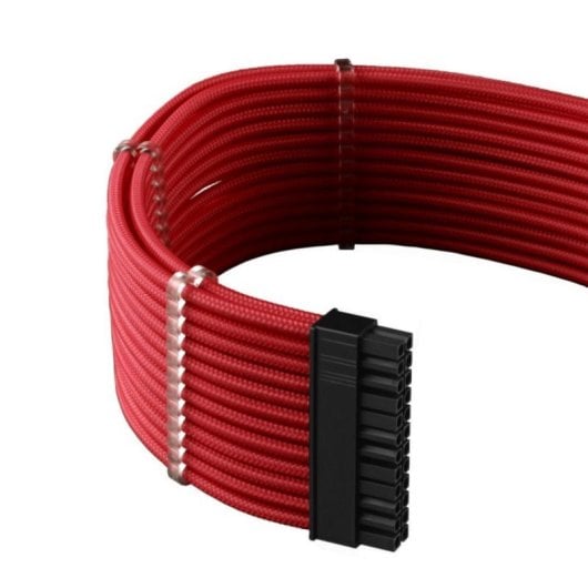 Kit cables ModMesh CableMod C-Series PRO CM-PCSI-FKIT-NKR-R rojo 8-pin(4+4) EPS12V para Corsair AXi/HXi/RM