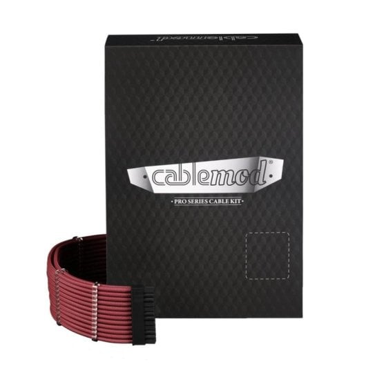 Kit de Câbles Gaming CableMod C-Series PRO ModMesh Rojo pour Corsair AXi/HXi/RM