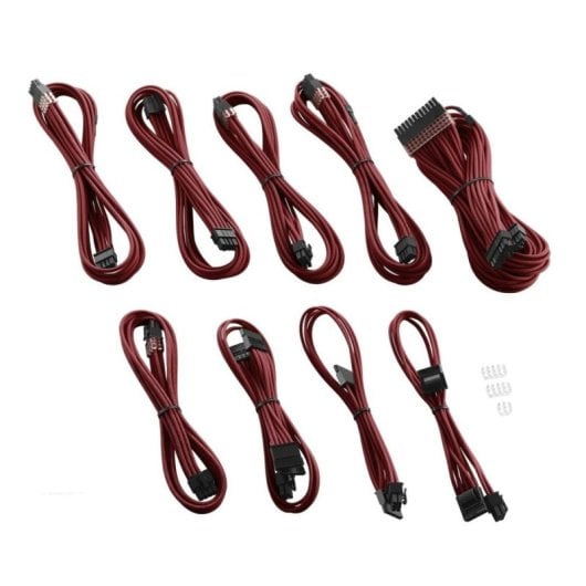 Kit de Câbles Gaming CableMod C-Series PRO ModMesh Rojo pour Corsair AXi/HXi/RM