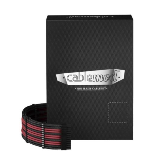 Kit de cables CableMod CM-PRTS-FKIT-NKKBR-R PRO ModMesh RT Negro/Rojo ASUS/Seasonic/Phanteks