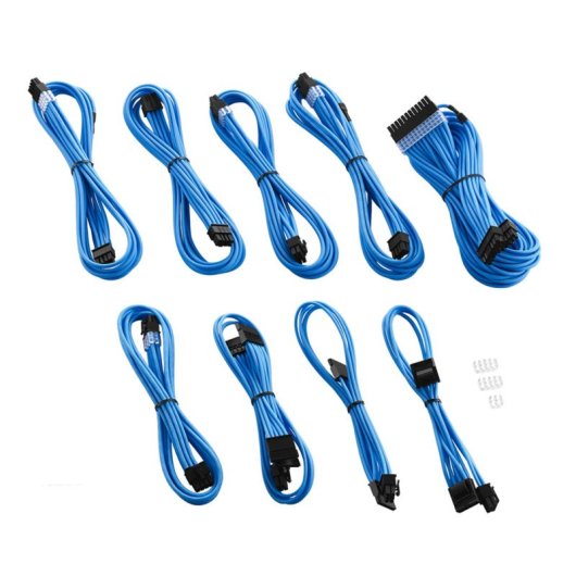 Kit Cable C-Series PRO ModMesh CableMod Corsair AXi/HXi/RM Azul Peines Premium 260mm