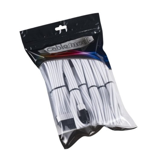 Kit extensión de cables CableMod PRO ModMesh Blanco con peines preinstalados 24/8/6 pines