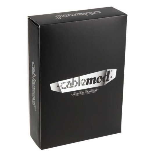 Kit de cables CableMod Classic ModMesh C-Series Corsair RMi/RMx Rojo/Blanco alta pureza 600V