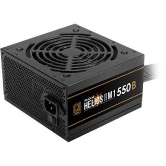 Alimentation ATX Gamdias Helios M1 550 W, noire, refroidissement silencieux, protection avancée