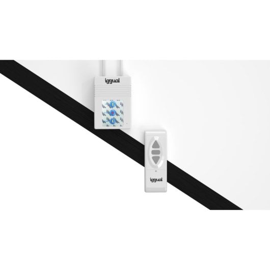 Schermo elettrico Iggual 4:3 100" 180x180 cm