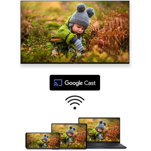 Thomson Go Cast 150 Google TV 4K UHD WiFi HDMI Control Voz