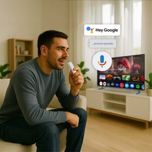 Thomson Go Cast 150 Google TV 4K UHD WiFi HDMI Control Voz