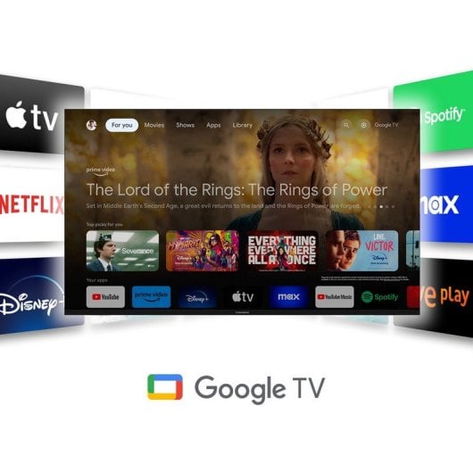 Thomson Go Cast 150 Google TV 4K UHD WiFi HDMI Control Voz