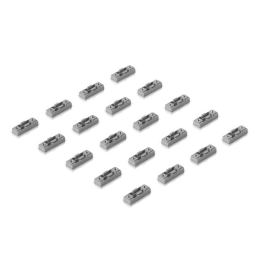 Kit de montaje Ubiquiti UACC-RACK-PM-KIT 1U 19" Termoplástico Acero Inoxidable 20 unidades