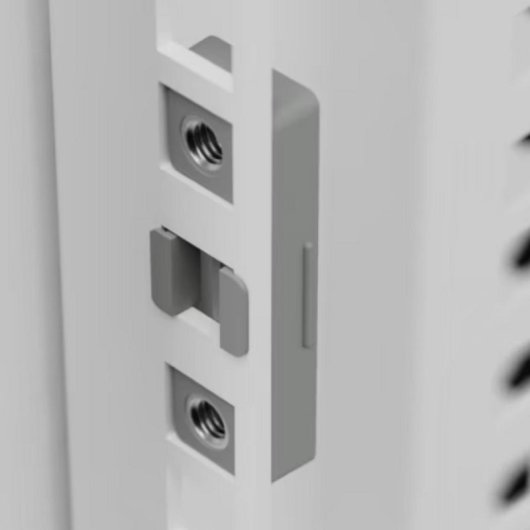 Kit de montaje Ubiquiti UACC-RACK-PM-KIT 1U 19" Termoplástico Acero Inoxidable 20 unidades