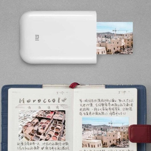 Xiaomi Mi Portable Photo Printer Impressora Fotográfica + Papel Fotográfico 20 Unidades